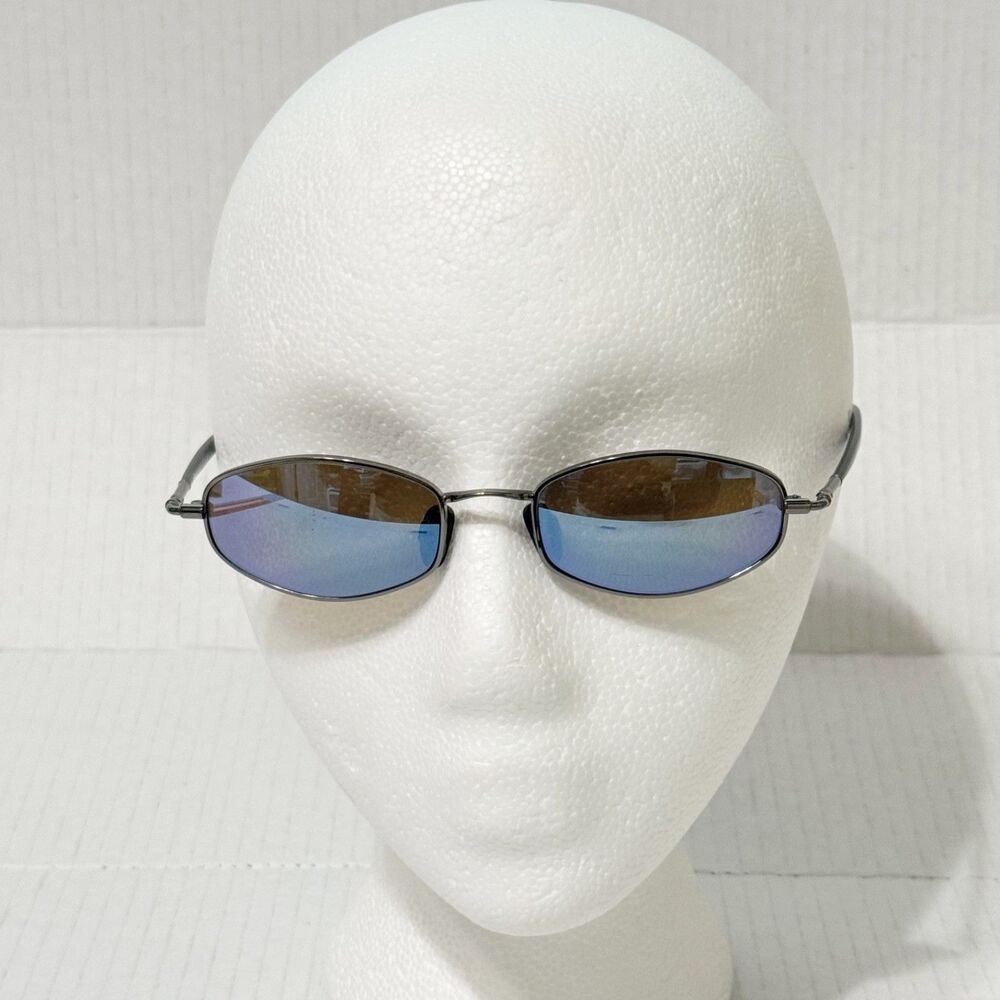 Revo H2O Polarized Sunglasses RE 3012 080/63 51-19 135 Made In Italy Oval Mirror